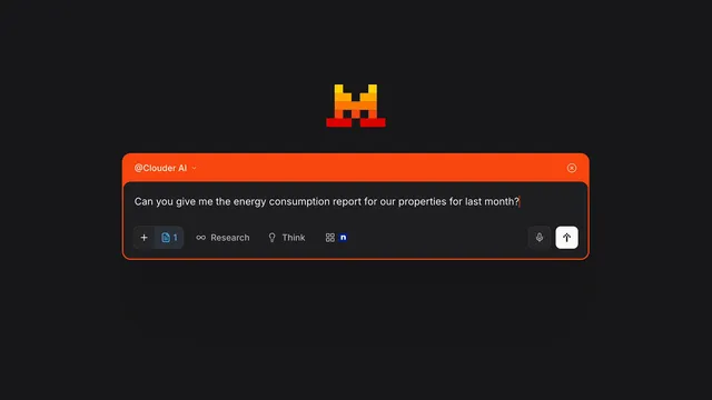 Screenshot of Le Chat interface with Clouder prompt