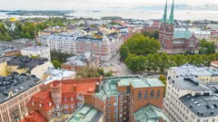 Areal picture of Gloria property